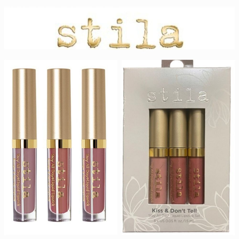 Stila Kiss & Don't Tell Stay All Day Liquid Lipstick Set